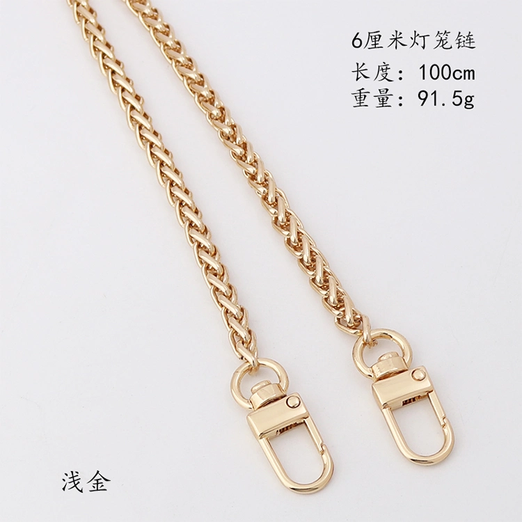 Shoulder Crossbody Bag Shoulder Strap Chain Metal Bag Chain Accessories Bag Chain