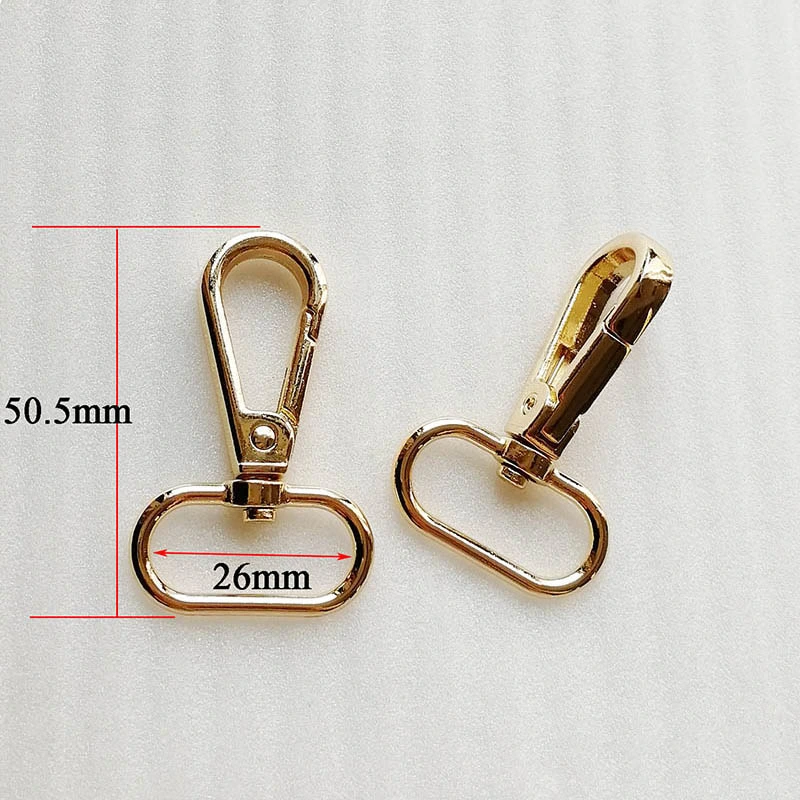 China Supplier Gold Metal Dog Buckles Snap Hooks for Strap Bag Accessories