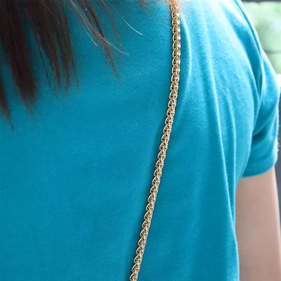 Acryl Gold Silber Farbe Leopard Link Ketten Riemen für Kostüm Dekoration Anti