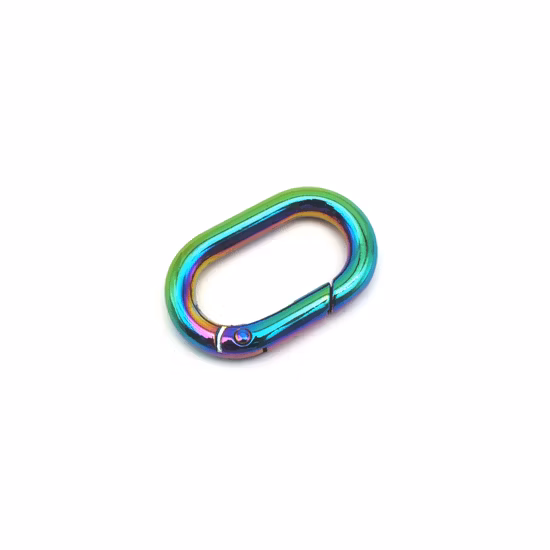 Legierung O-Ring Schlüsselanhänger Federschnalle