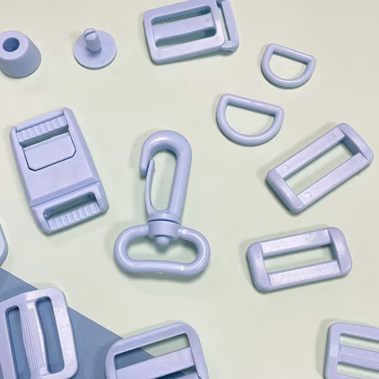 Verstellbare, seitliche Schnellverschlussschnalle aus Kunststoff für den Rucksack